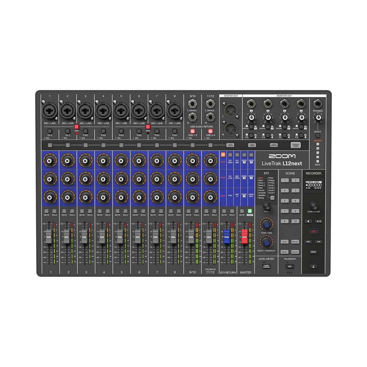 ZOOM LiveTrak L12next ライブミキサー＆レコーダー（新品）【楽器検索