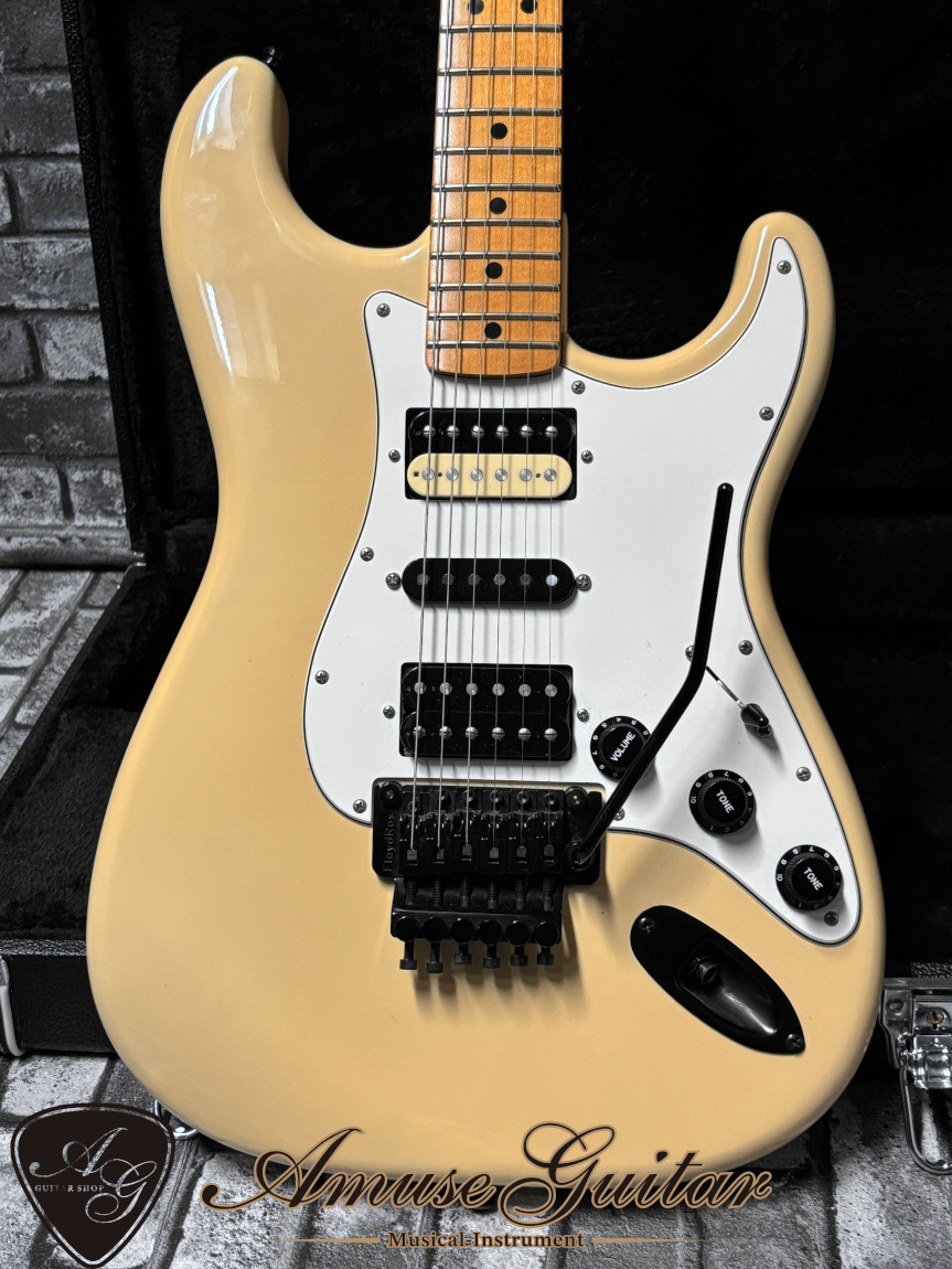 Fender Stratocaster HSH & Floyd Rose MOD # Olympic White 1979年製