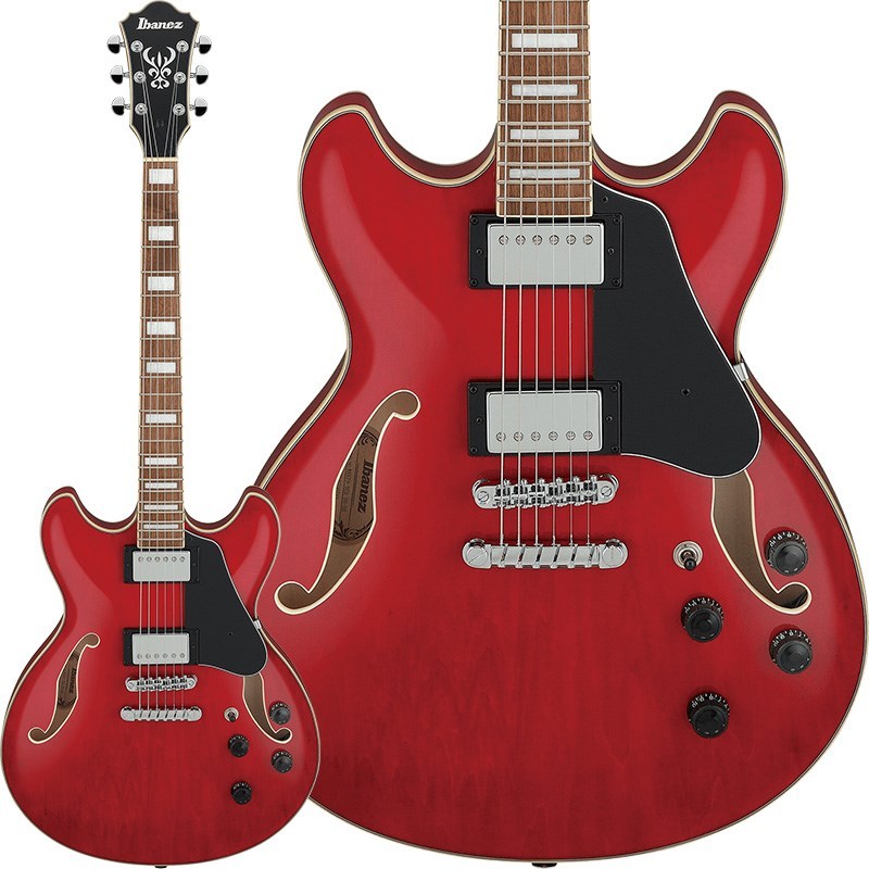 Ibanez セミアコ　AS73-TCD Ibanez AS73 TCD Artcore - transparent cherry red Semi-hollow