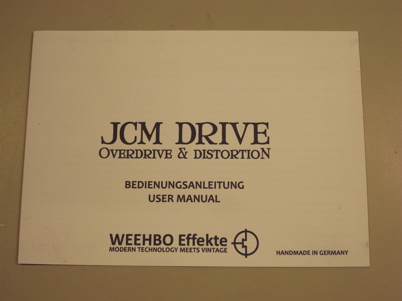 WEEHBO Effekte JCM DRIVE（中古）【楽器検索デジマート】