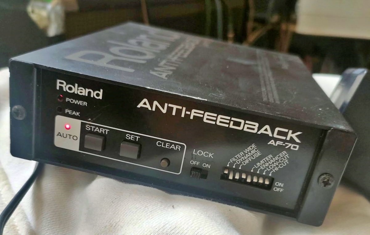 Roland アンチフィードバック AF-70 2台セット Roland アンチフィードバック AF-70 2台セット