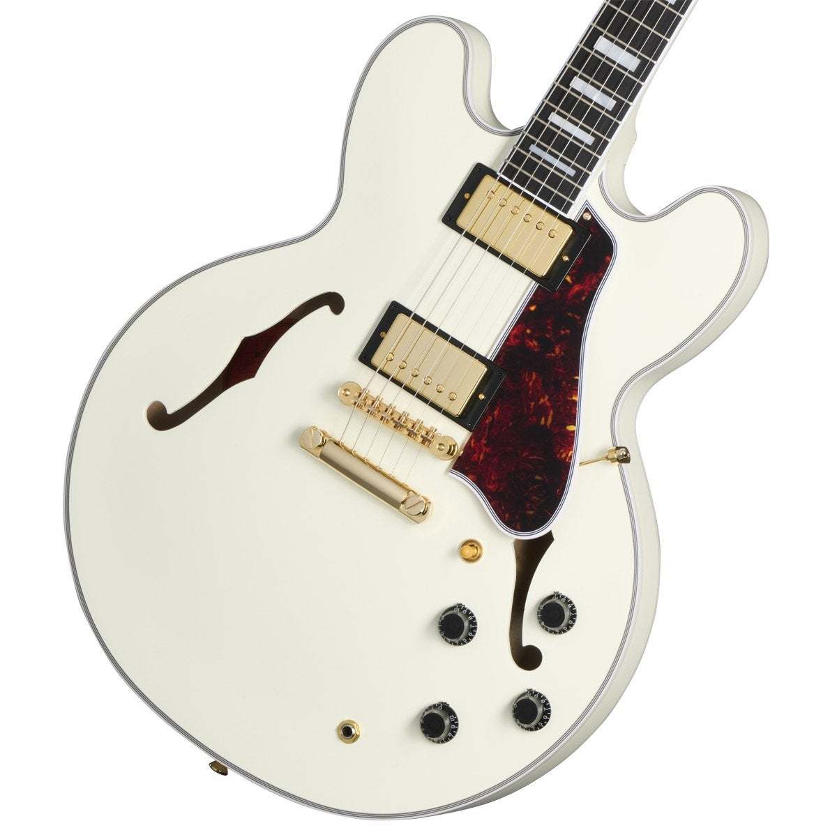 Epiphone Inspired by Gibson Custom 1959 ES-355 Classic White GP-1 
