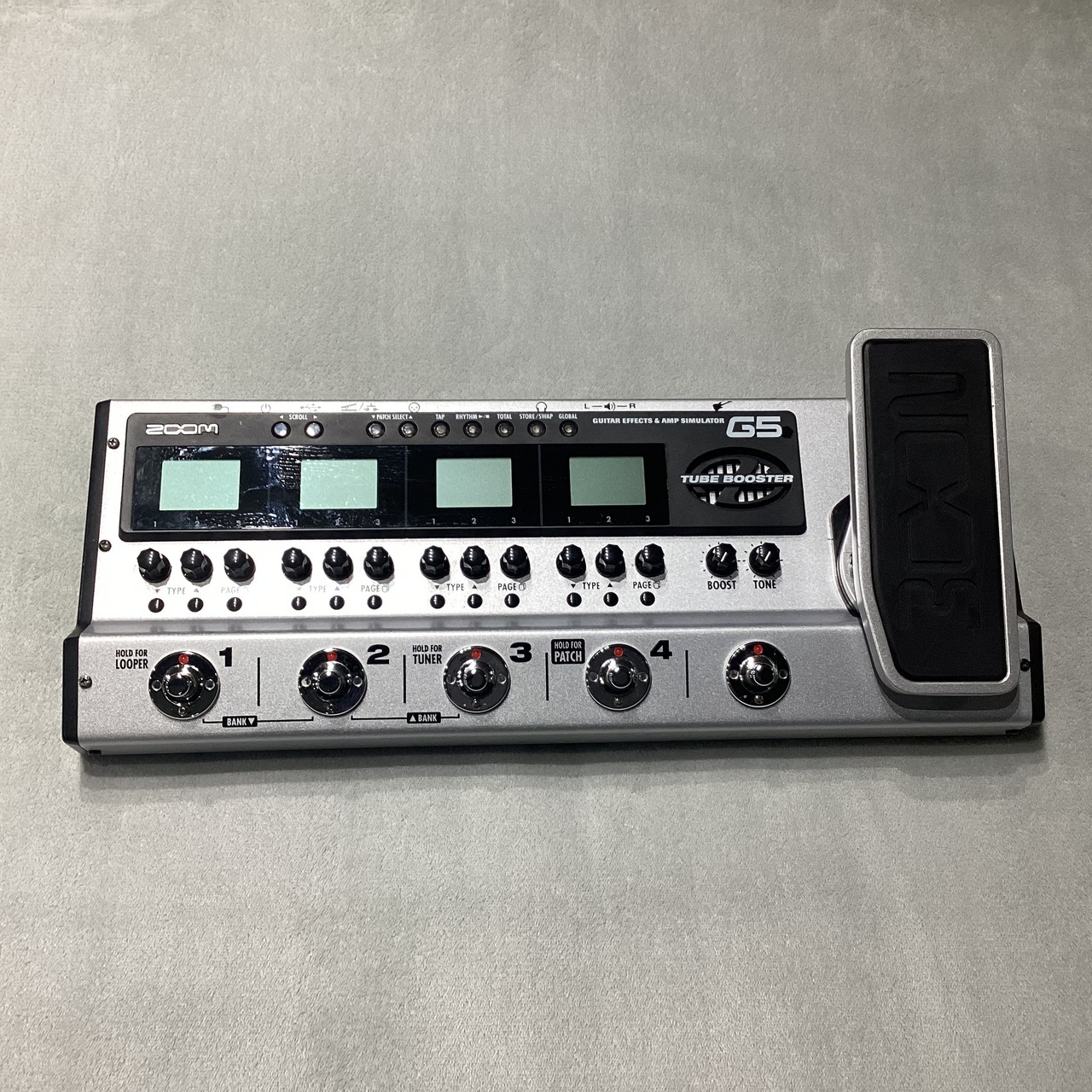 中古:zoom ギターマルチエフェクター G5 【公式通販】