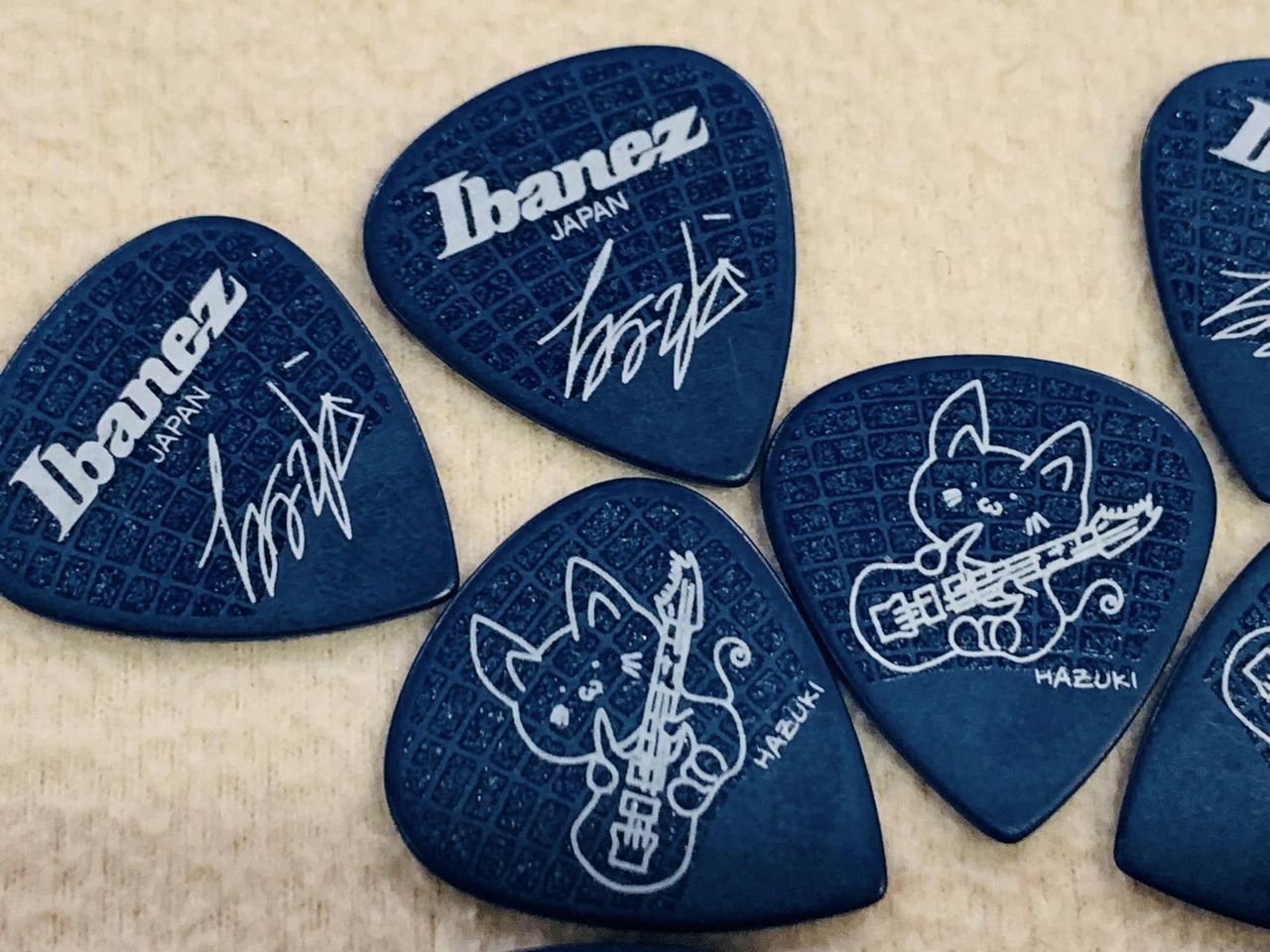 Ibanez 1000HZK HAZUKI(NEMOPHILA) Signature Pick 20枚セット Ibanez 1000HZK HAZUKI(NEMOPHILA) Signature Pick 20枚セット