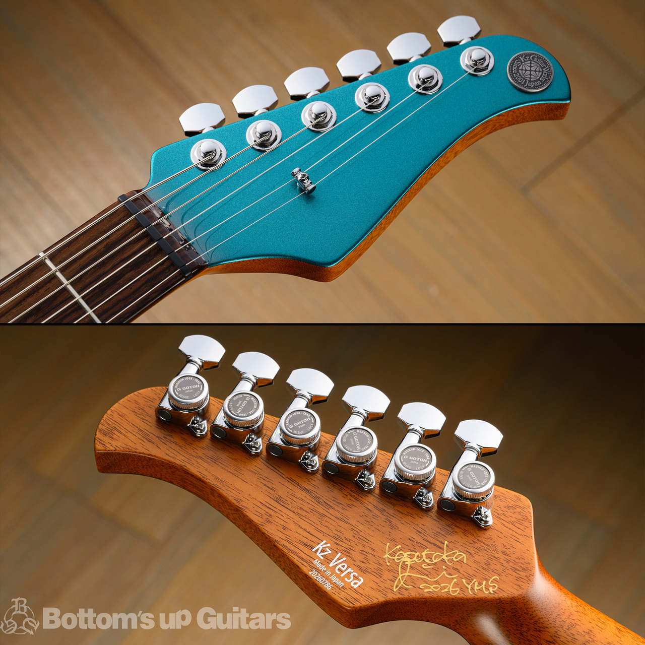 Kz Guitar Works Kz Versa SSH10 - Lake Placid Blue - YMS 2026出展