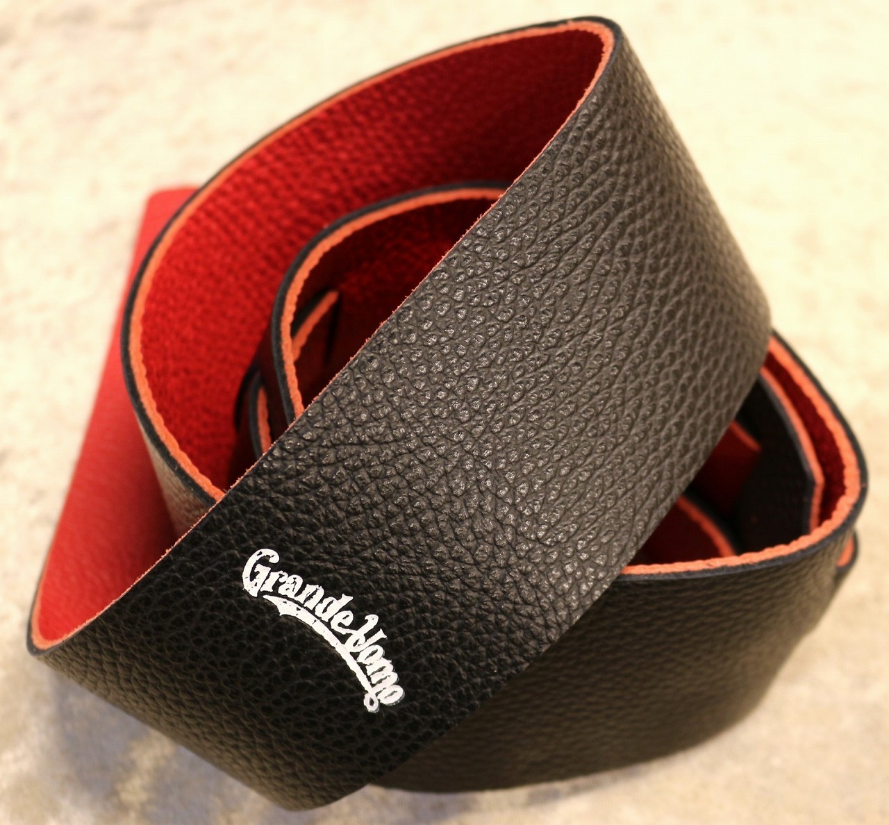 Grande uomo LITEシリーズStandard Black/Red【革職人による高級