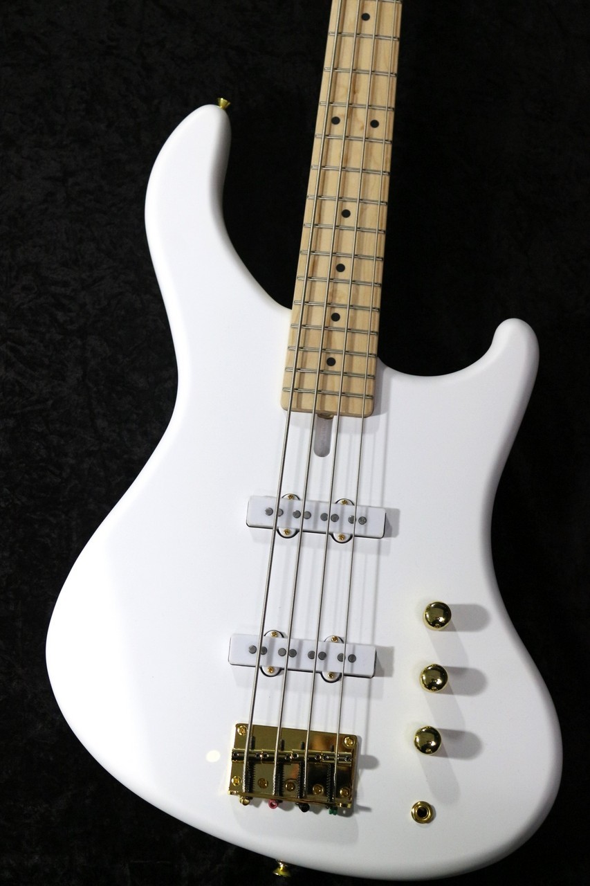 エレキベース 4弦 ホワイト【値下げ中！早いものがち！】 ACE BASS 【決算セール】AB-4 STD White【あきらかにあきら氏