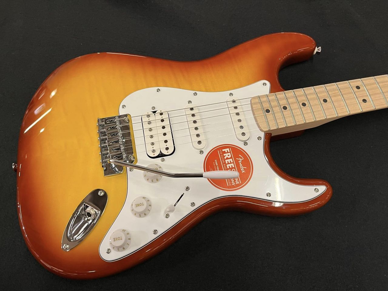 Squier by Fender AFFINITY SERIES STRATOCASTER FMT HSS Sienna