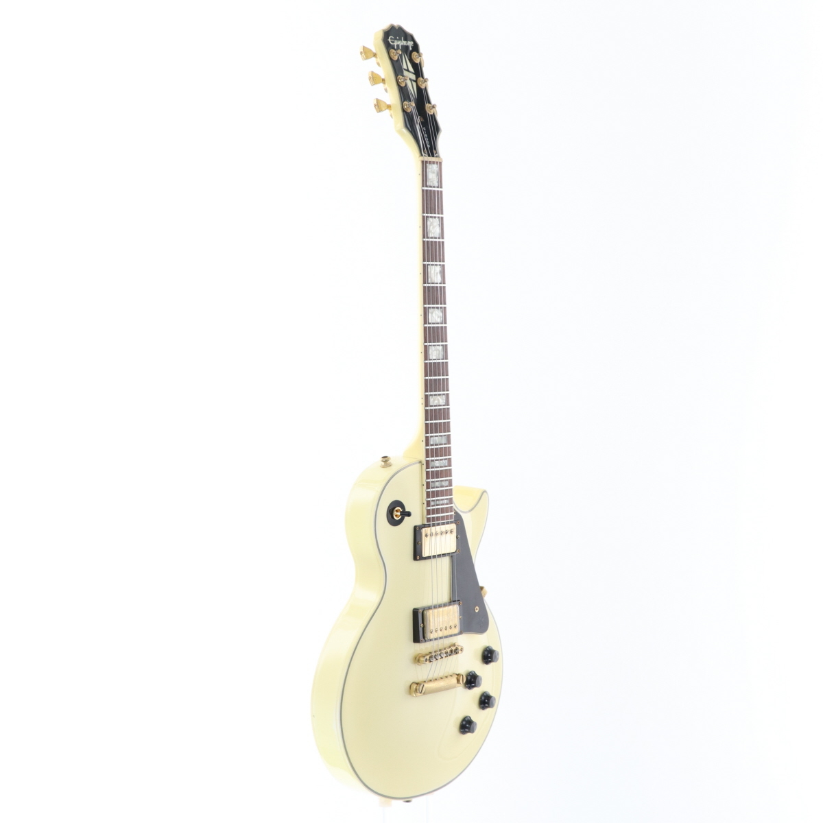 Epiphone Made in Japan Les Paul Custom Bolt-on Arctic White 【福岡