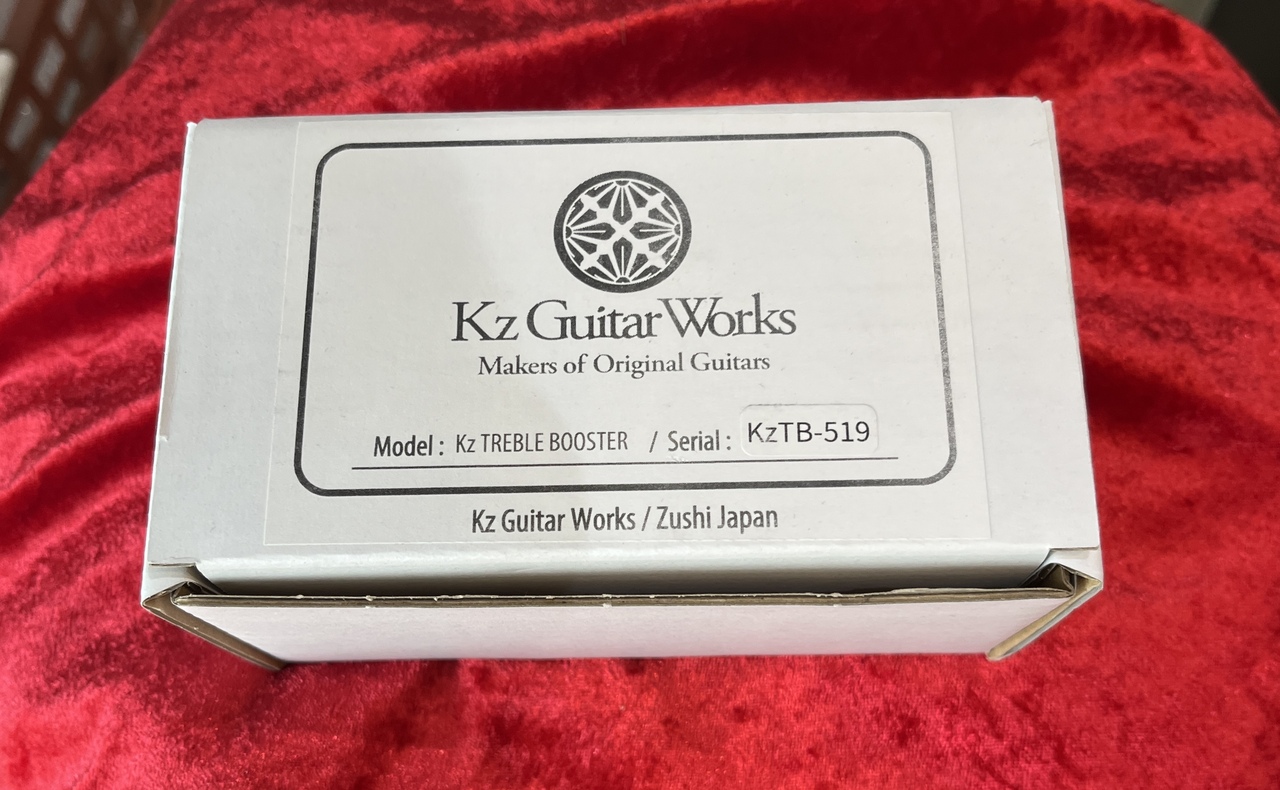 Kz Guiter Works Treble booster 中古 Kz Guitar Works TREBLE BOOSTER（中古）【楽器検索デジマート】