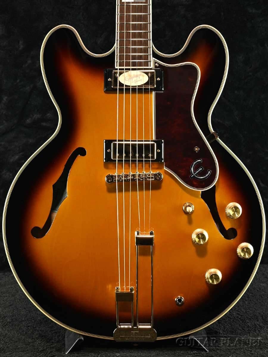 Epiphone Sheraton-Vintage Sunburst- #24031510007  【4.165Kg】【金利0%!!】（新品）【楽器検索デジマート】