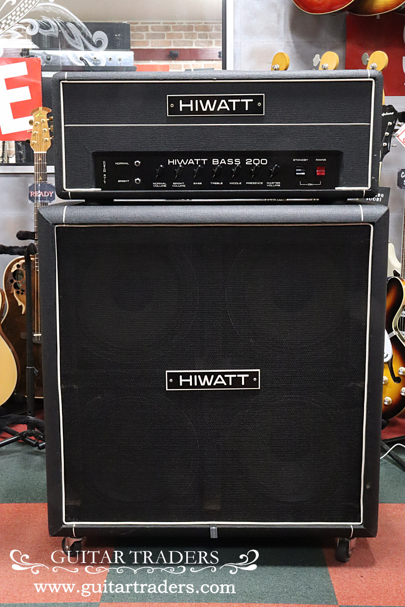 Hiwatt 1980's DR201 Bass 200 & SE4129 Stack Set（ビンテージ）【楽器検索デジマート】