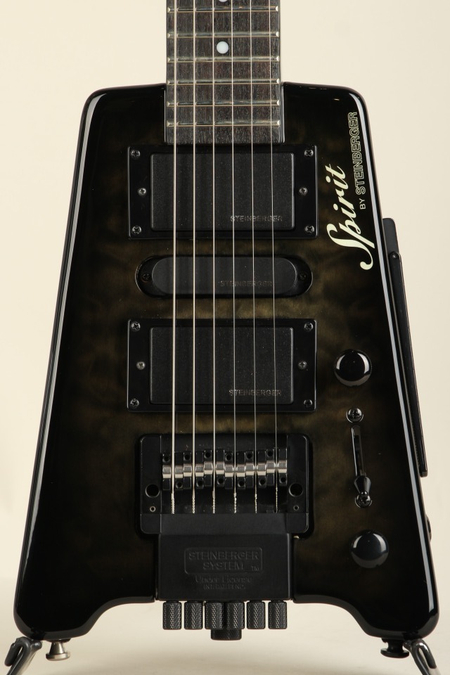 村*翔様 STEINBERGER Spirit GT Pro　Quilt Top Steinberger Spirit GT-PRO Quilt Top Deluxe Outfit, Trans