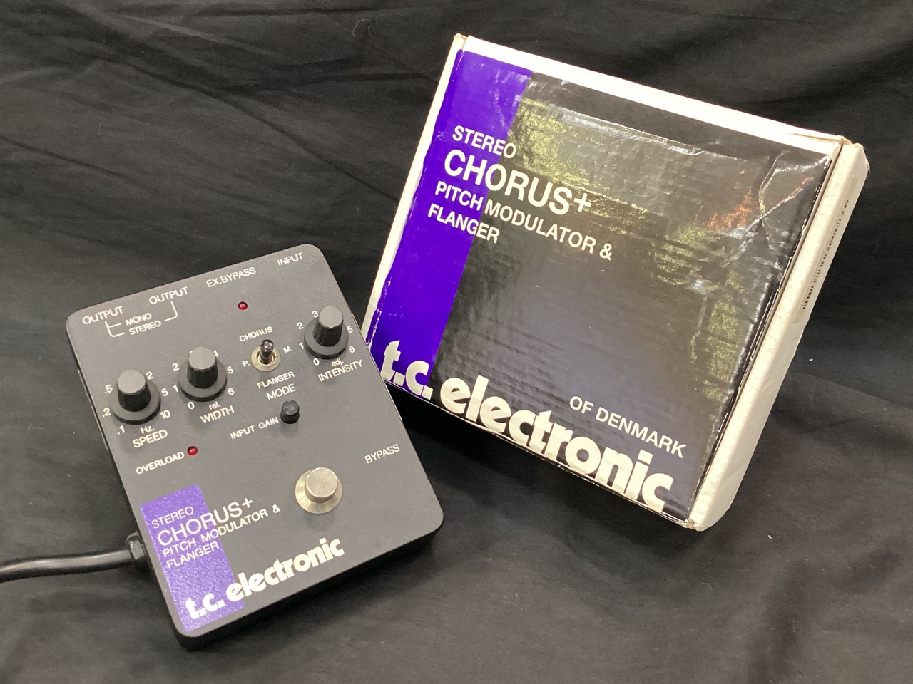 ステレオコーラスt.c.electronicガイド付き tc electronic STEREO CHORUS+(コーラス ステレオコーラス)（中古