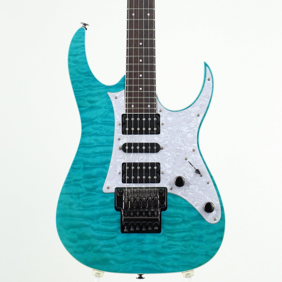 Ibanez RG2750QV Prestige Transparent Aqua Blue 【梅田店】（中古/送料無料）【楽器検索デジマート】