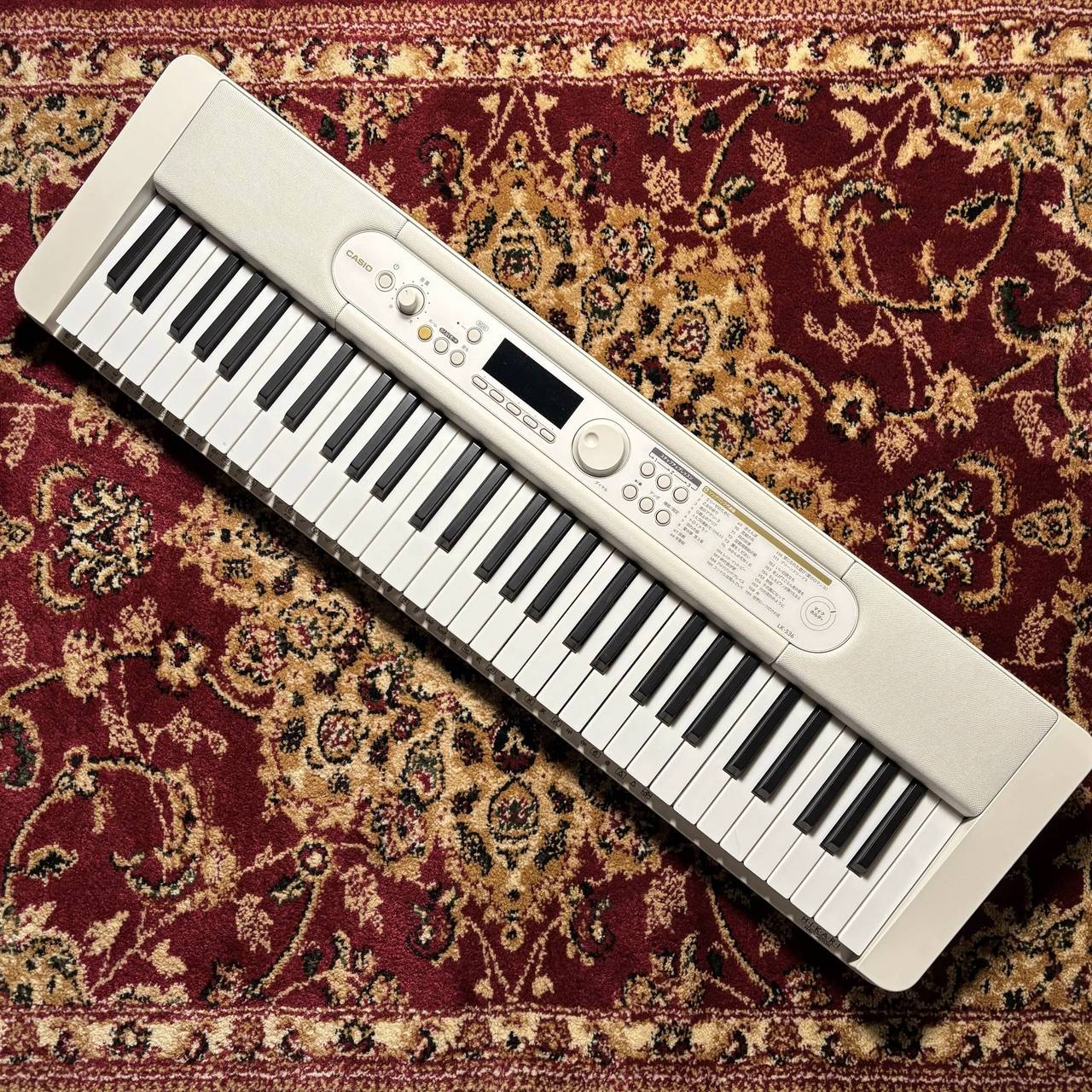 シバレースさん専用！CASIO 光ナビゲーションキーボード LK-536 Casio LK-536【中古】 61鍵盤 光ナビゲーションキーボード ホワイト