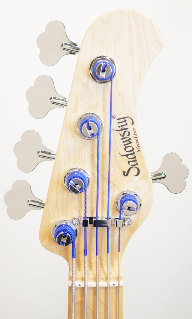 Sadowsky 5弦エレキベース RV5LE Ash Metroline Sadowsky Metroline ML24 VJ5 ASH / Ocean Blue Transparent Satin