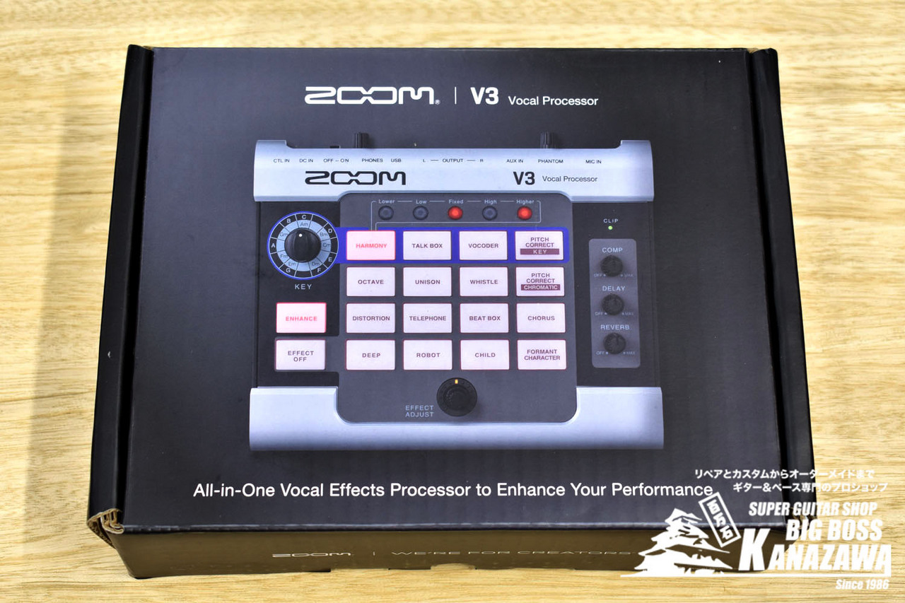ZOOM V3【高品質ボーカルエフェクター】（中古/送料無料）【楽器検索