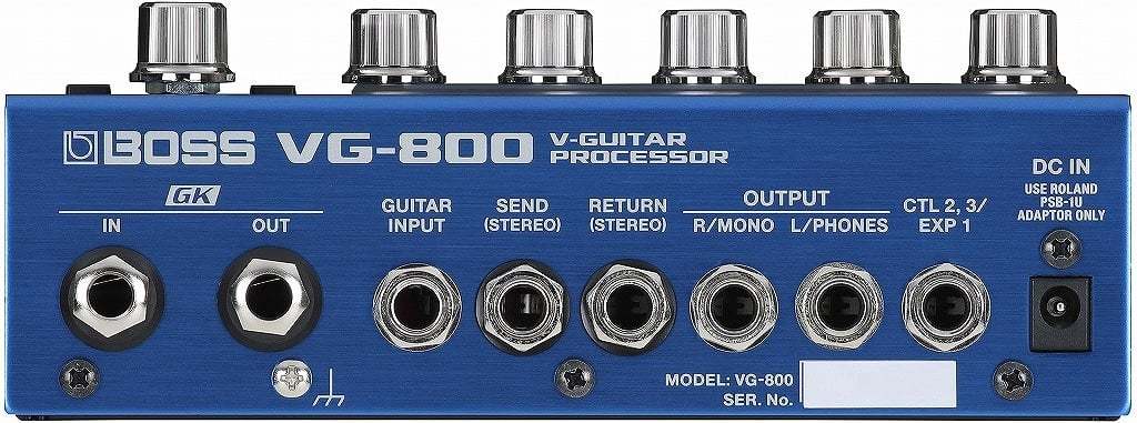 BOSS VG-800 V-Guitar Processor + GK-5Bピックアップ(ベース用