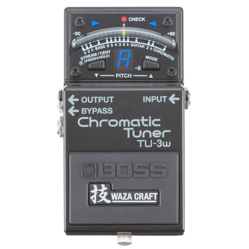 BOSS TU-3W(J) Chromatic Tuner WAZA CRAFTシリーズ ギターチューナー