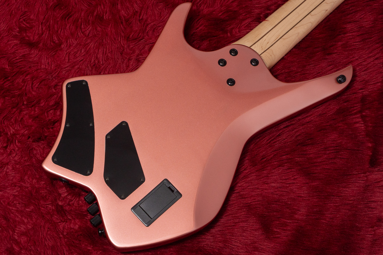 HEX Guitars / NB505 かなり美品 HEX Guitars NB505 Metallic Rose Gold 4.040kg #HJ0602406【GIB