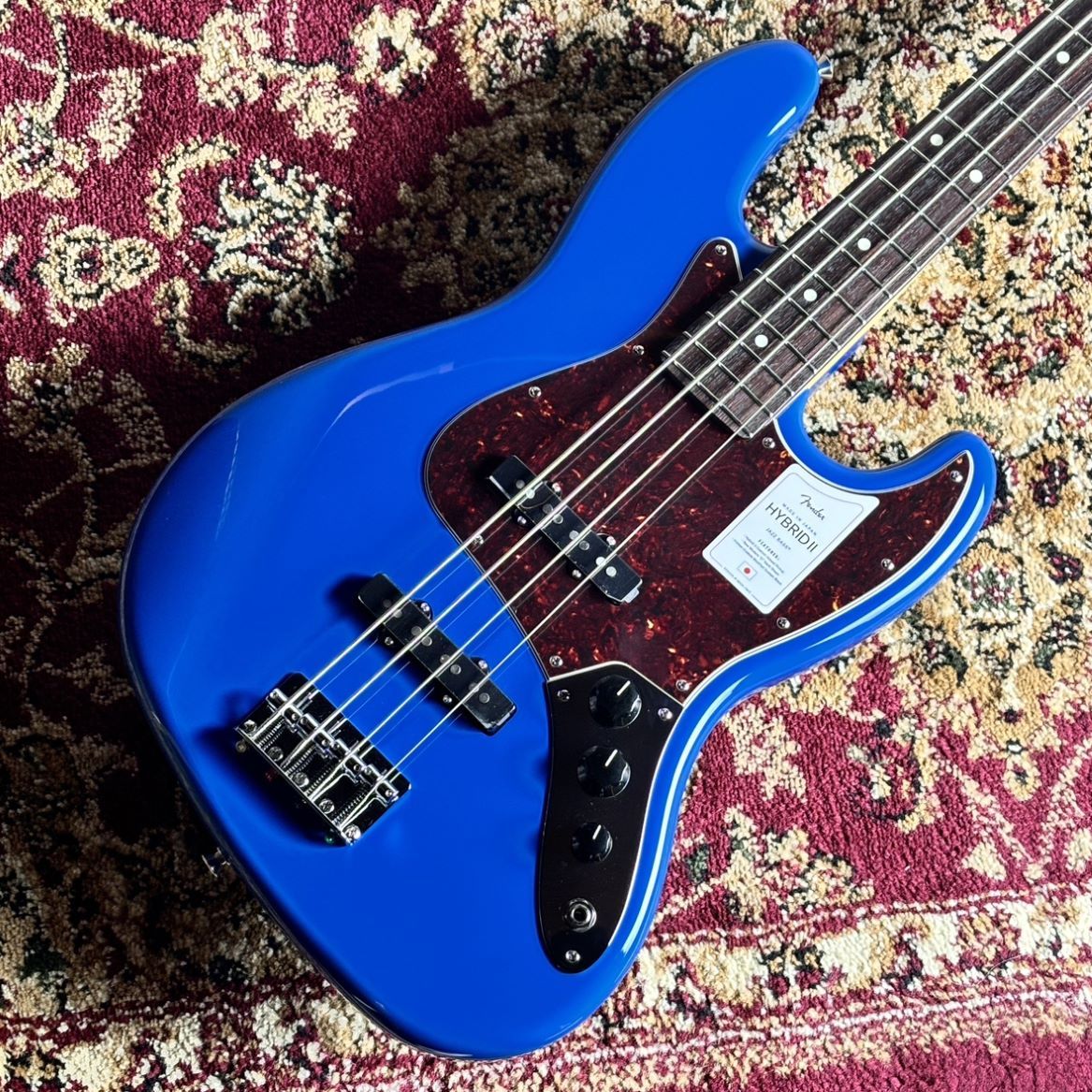 Fender Made in Japan Hybrid II Jazz Bass Rosewood Fingerboard