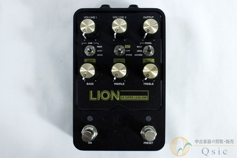 【美品、値下げ中】UAFX Lion '68 Super Lead Amp Amazon.co.jp: UNIVERSAL AUDIO UAFX Lion '68 Super Lead Amp UAFX
