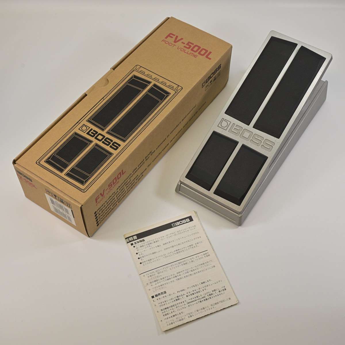 BOSS FV-500L Foot Volume ボリュームペダル ボス エフェクター