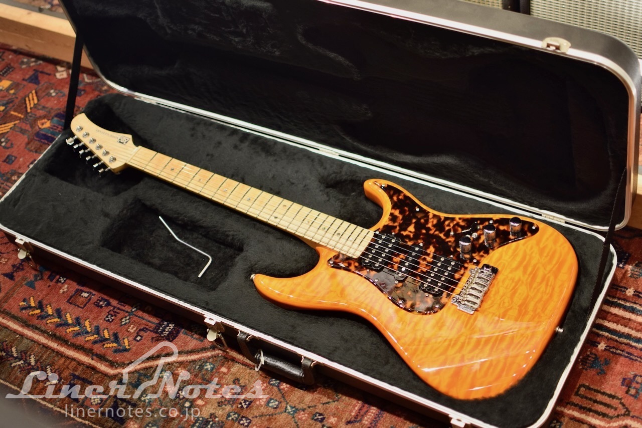 ☆Xotic USA XS-3☆Bare Knuckle・ステンレスフレット Xotic XS-3 Custom (Amber)（中古）【楽器検索デジマート】