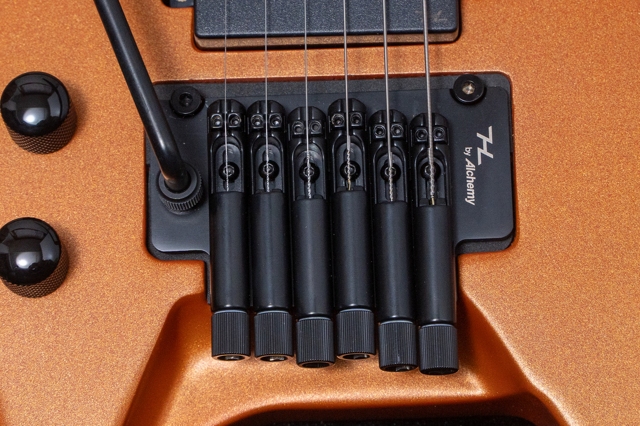 HEX Guitars N500L Lefty Metallic Coral Orange（新品/送料無料