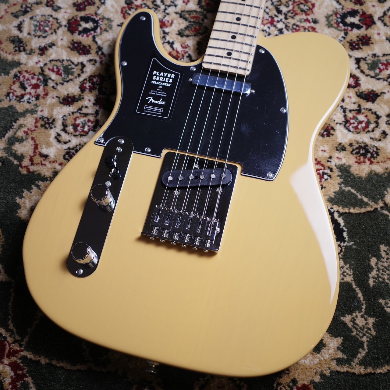 Fender Player Telecaster Left-Handed Butterscotch Blonde エレキギター テレキャスター  左利き用プレイヤーシリ（新品/送料無料）【楽器検索デジマート】