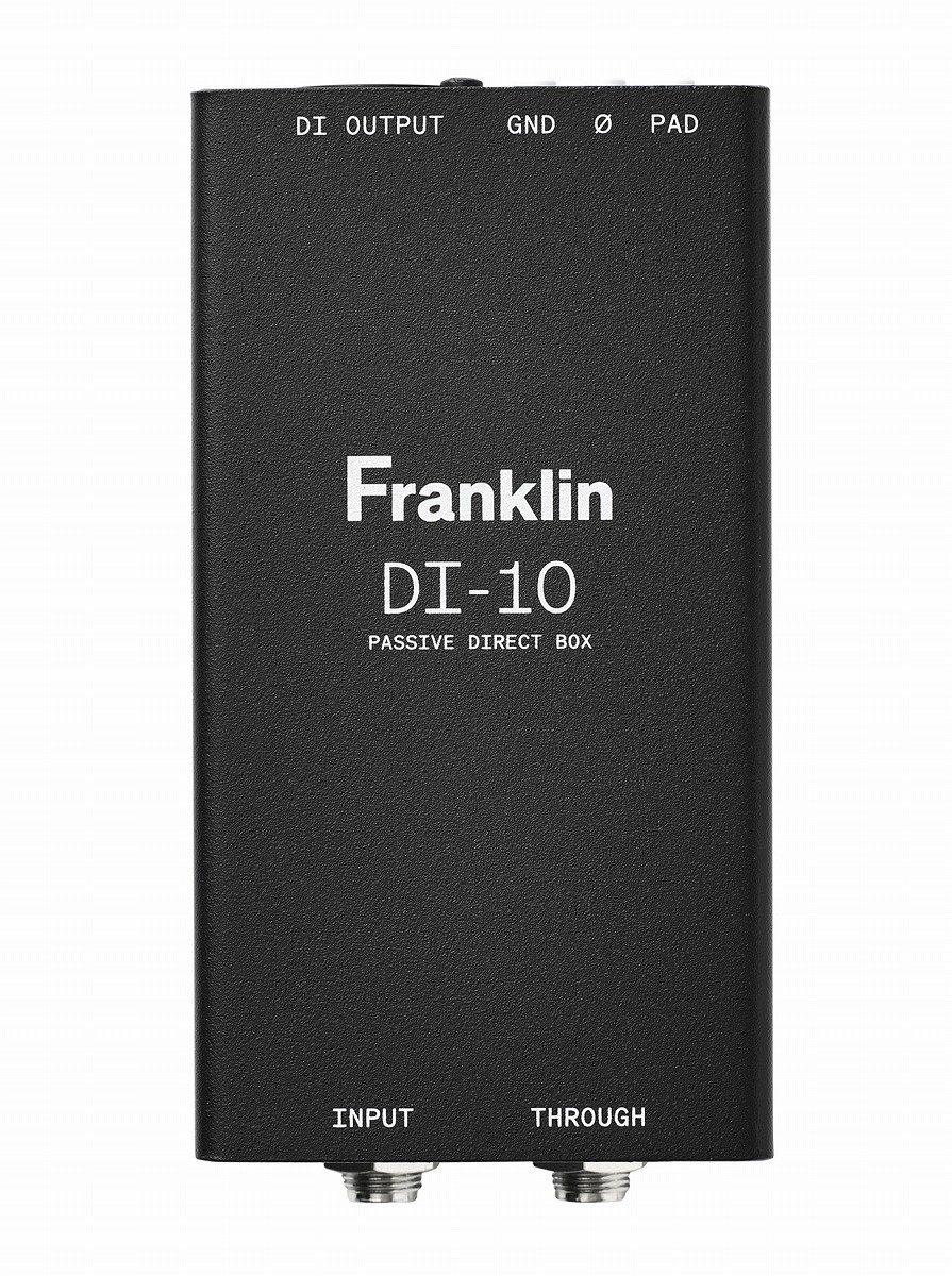 TDC-10U ATT-120 パッシブステレオダイレクトボックス FRANKLIN AUDIO DI-10 Passive DI ダイレクトボックス フラ