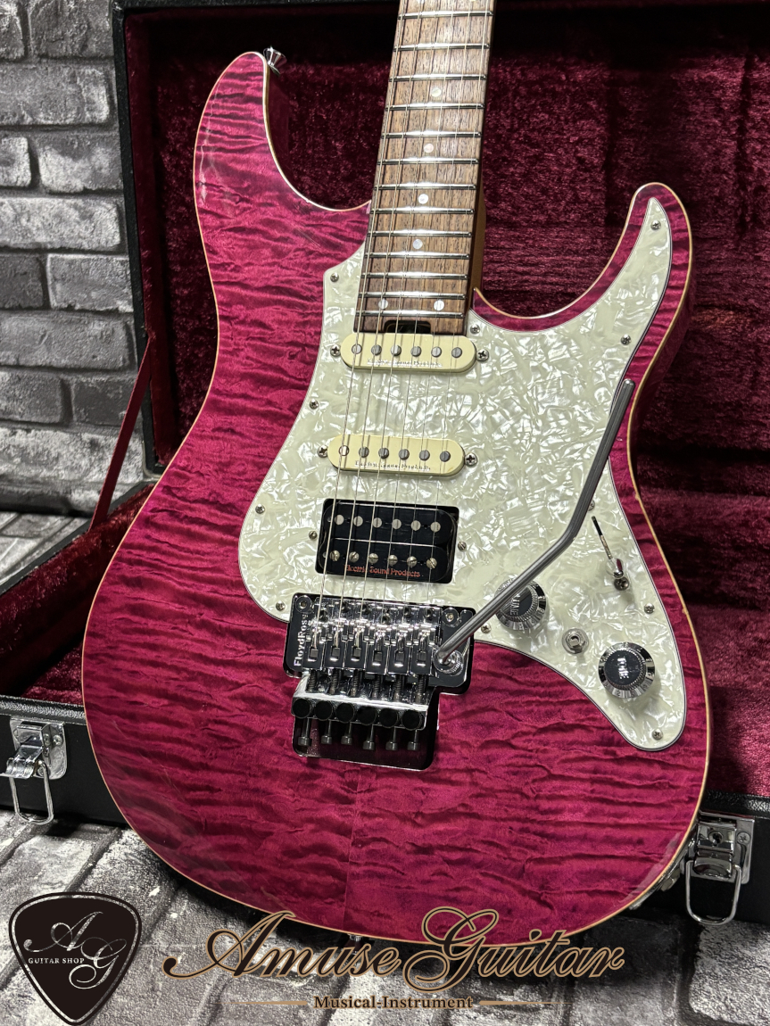 ESP SNAPPER-CTM24-FR/R # Magenta 2013年製【Stainless Fret Install