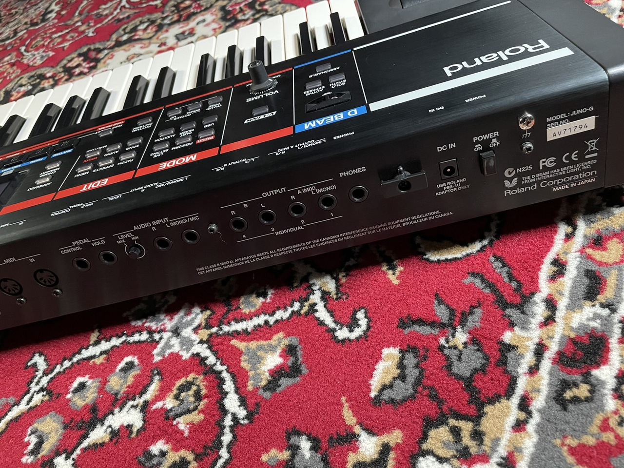 Roland JUNO-G（中古）【楽器検索デジマート】