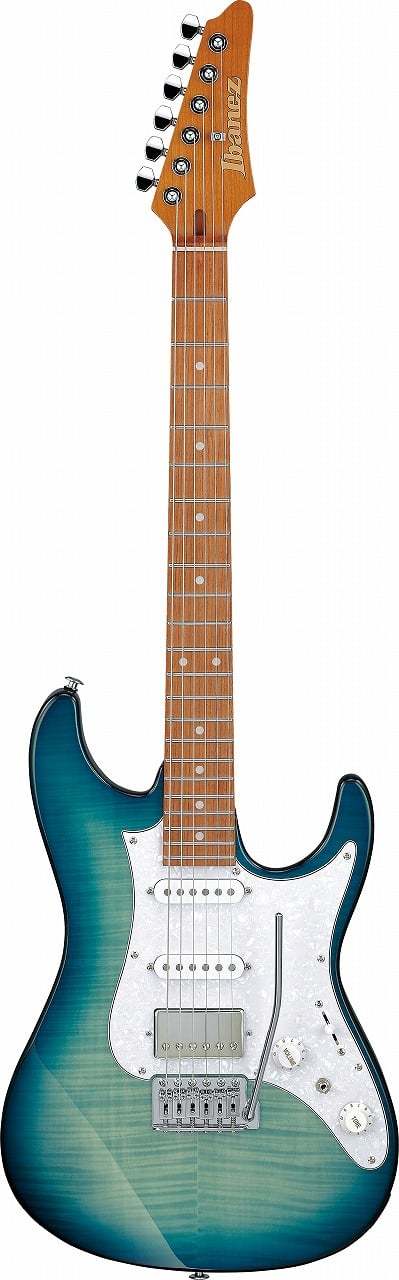 Ibanez AZ22S1F-TXB (Transparent Turquoise Burst) アイバニーズ
