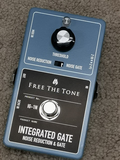 Free The Tone 【次世代ノイズリダクション&ゲート】INTEGRATED GATE / IG-1N  【即納可】（新品/送料無料）【楽器検索デジマート】