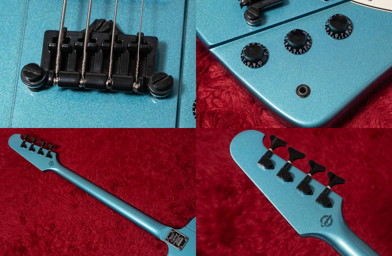 Epiphone Thunderbird IV Limited Pelham Blue 4.295kg #U06100626