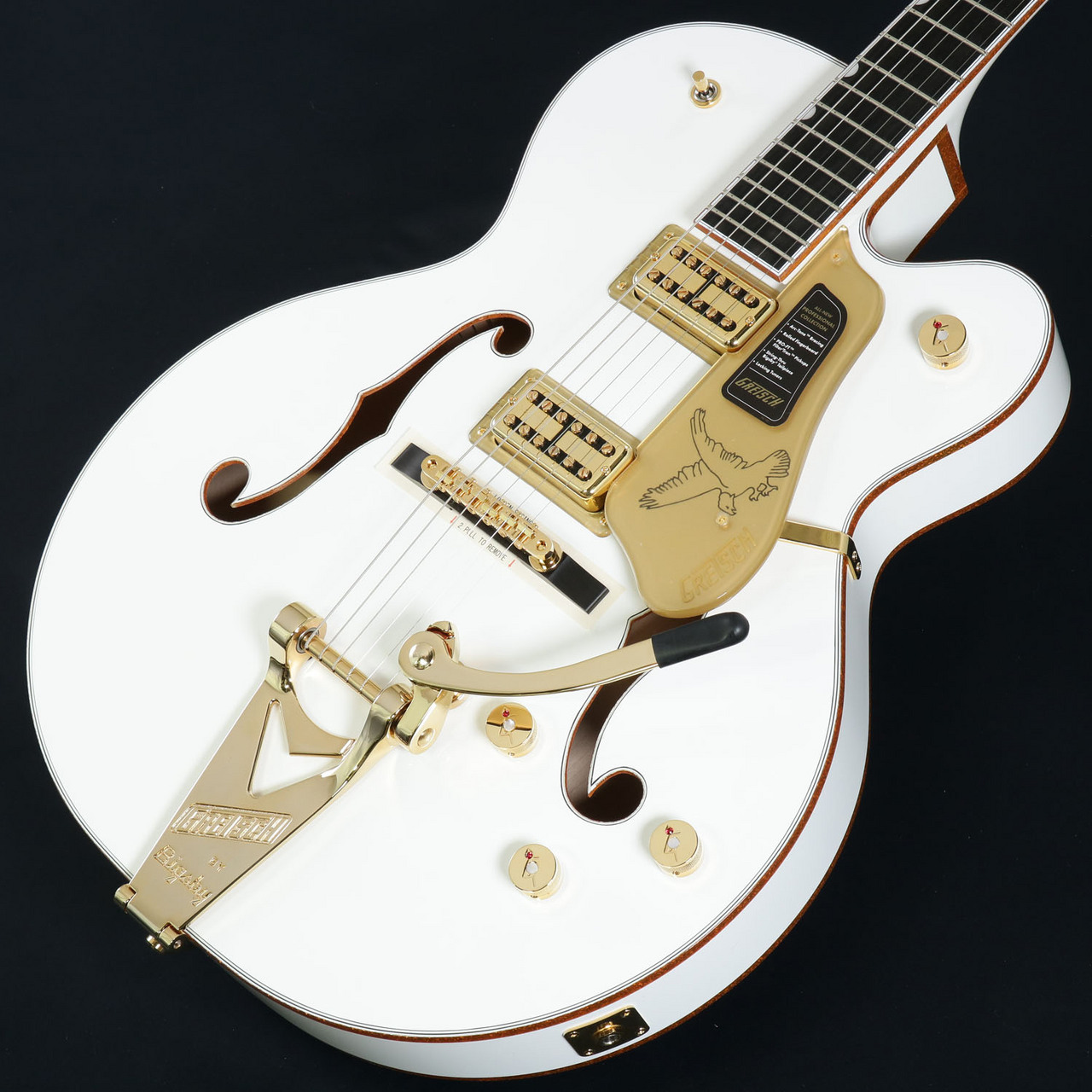 Gretsch Falcon Hollow Body Ebony Fingerboard White グレッチ