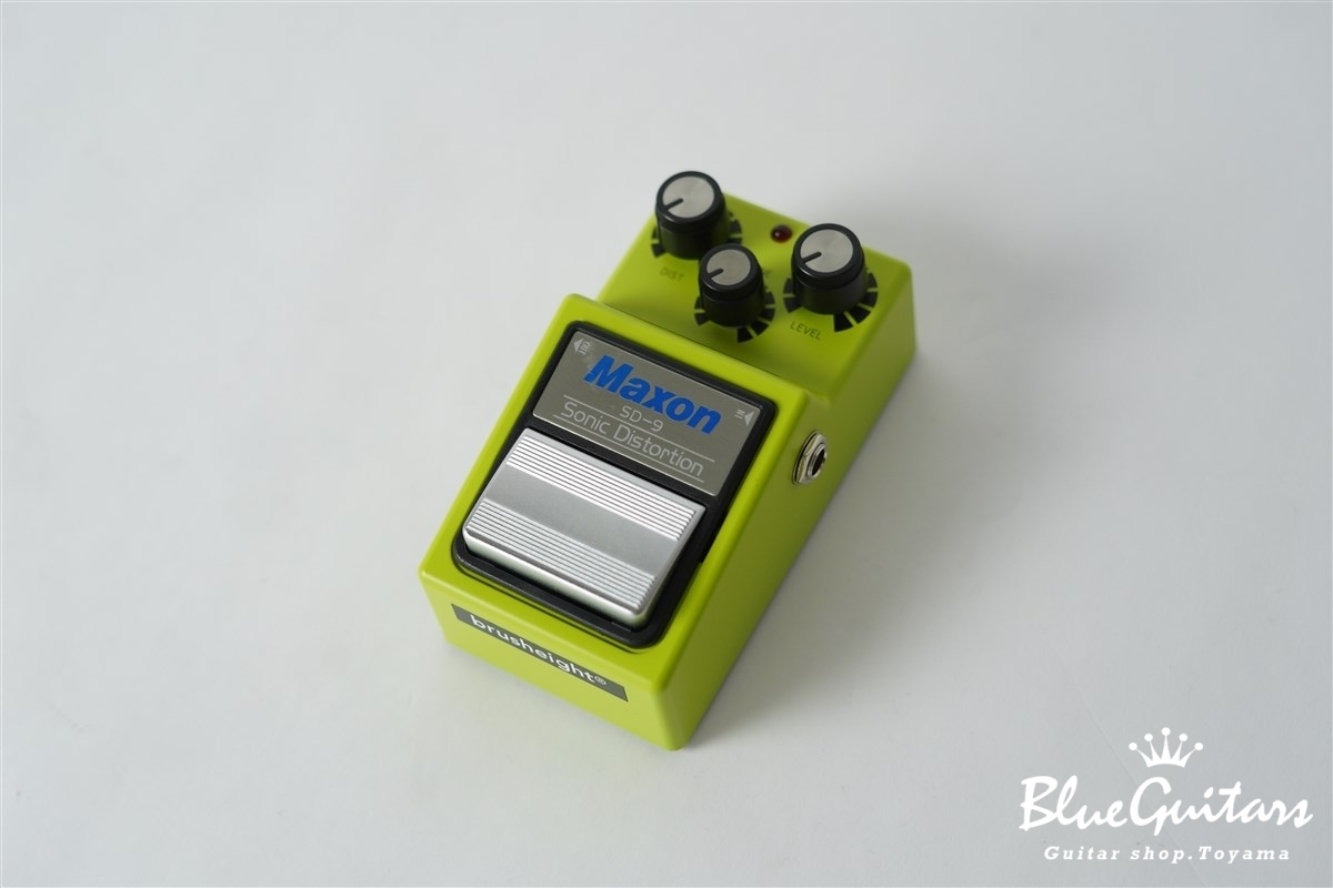 ギター Maxon Sonic Distortion  Brush eight MOD SOLD【10台予約受付中!!】Maxon Sonic Distortion SD9 “Brush