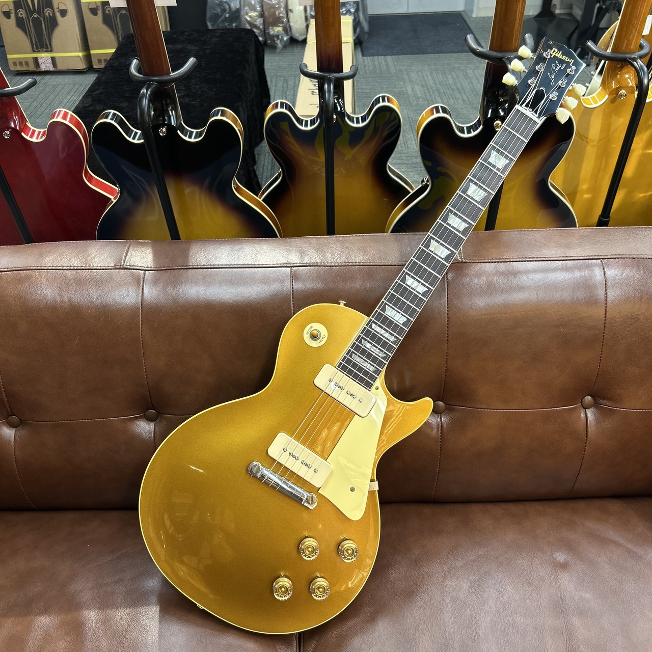 Gibson Custom Shop 1954 Les Paul All Gold Reissue Double Gold VOS