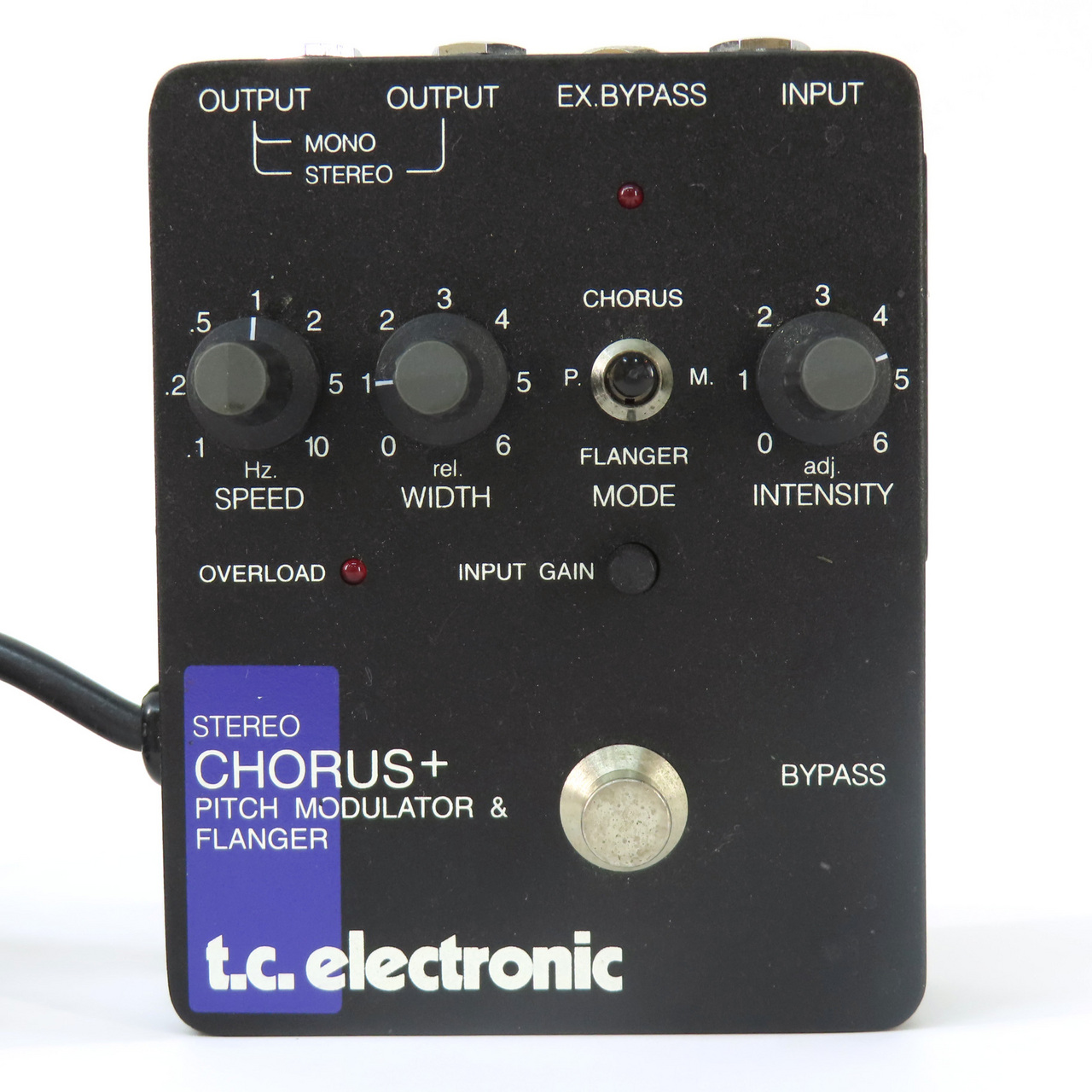 tc electronic stereo Chorus+ 中古 tc electronic STEREO CHORUS+ PITCH MODULATOR&FLANGER（中古