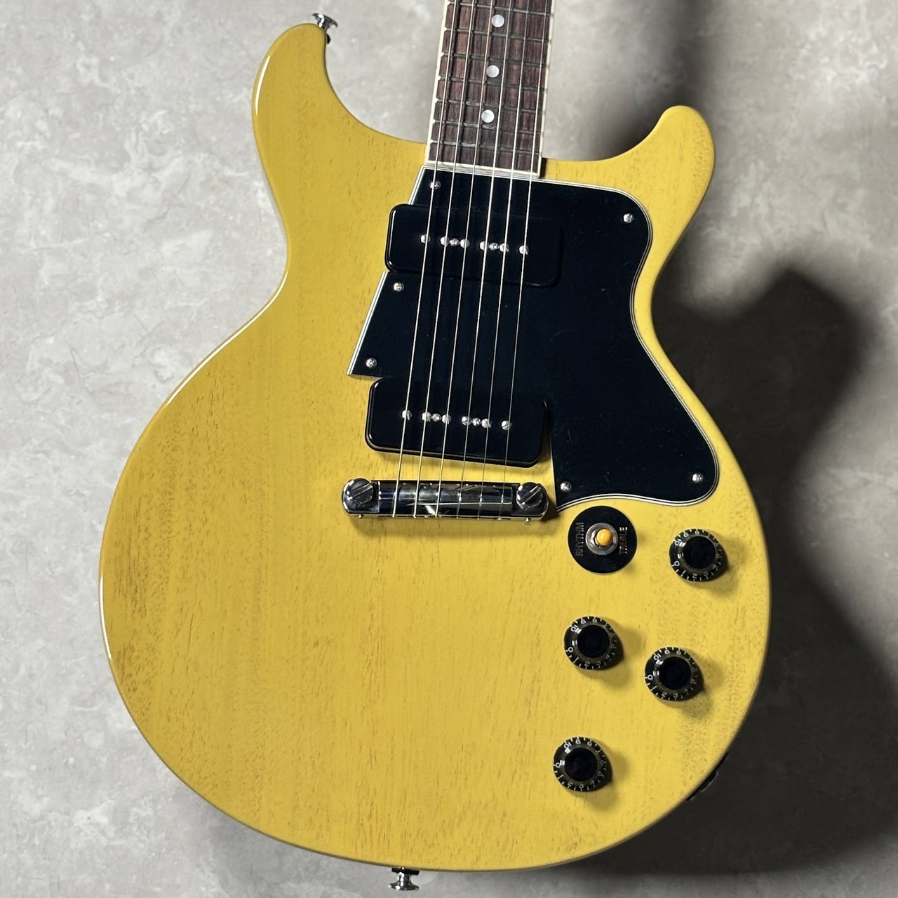 値下げ/LesPaulSpecialDoubleCutTV Yellow Gibson Les Paul Special Double Cut TV Yellow 【現物画像・3.28kg