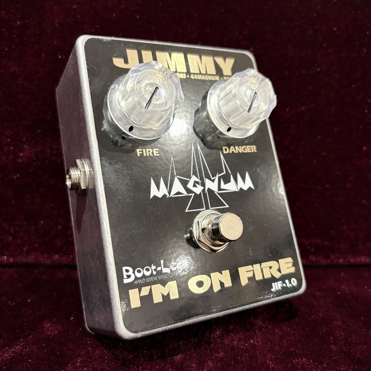 BOOT-LEG I'M ON FIRE JIF-1.0 ブースター サイン入り ♪サイン入り♪Boot-Leg I'M ON FIRE JIF-1.0 ブースター 44MAGNUM JIMMY