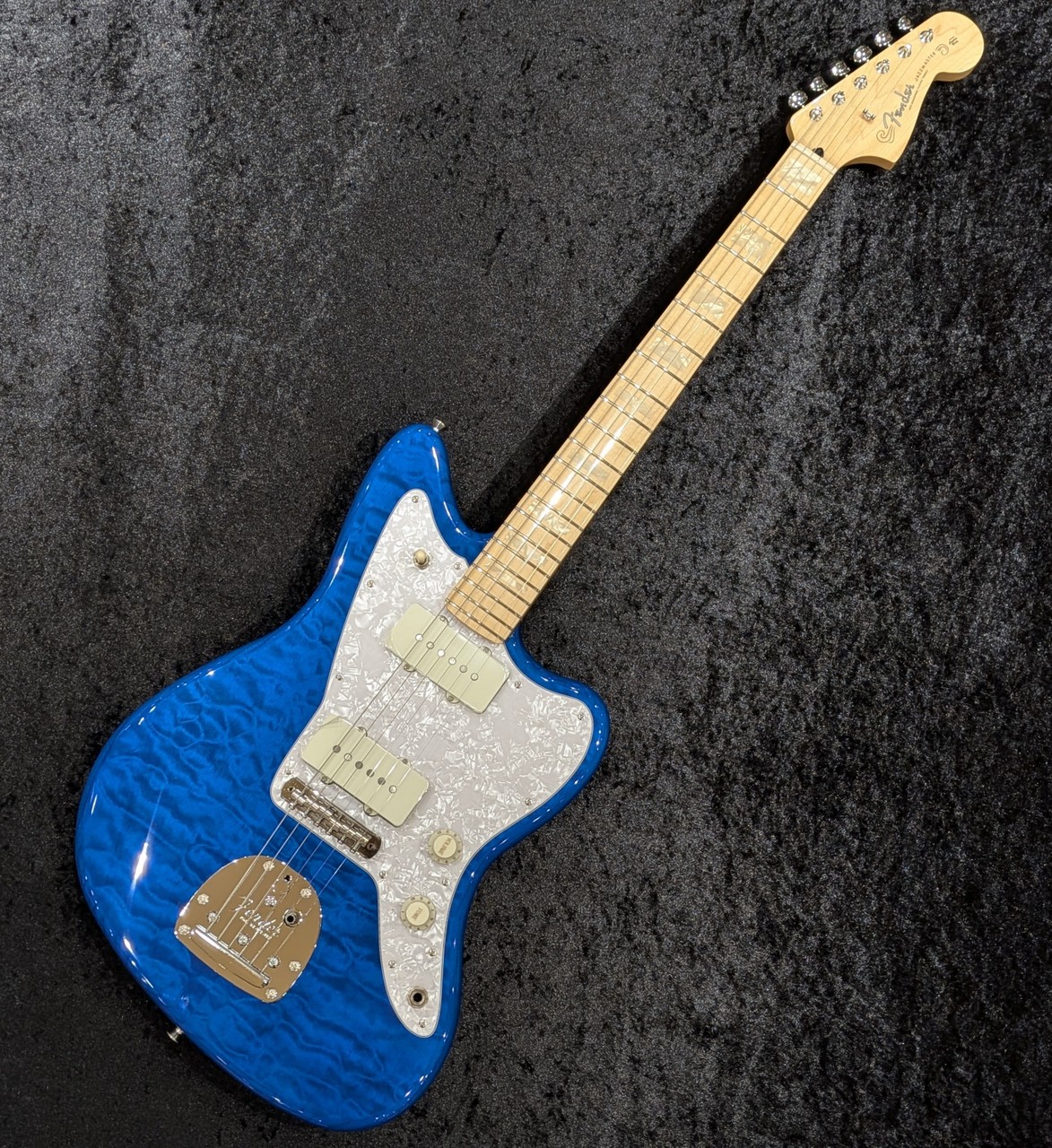 Fender FSR Made in Japan Hybrid II Jazzmaster,Quilt Top / Sapphire