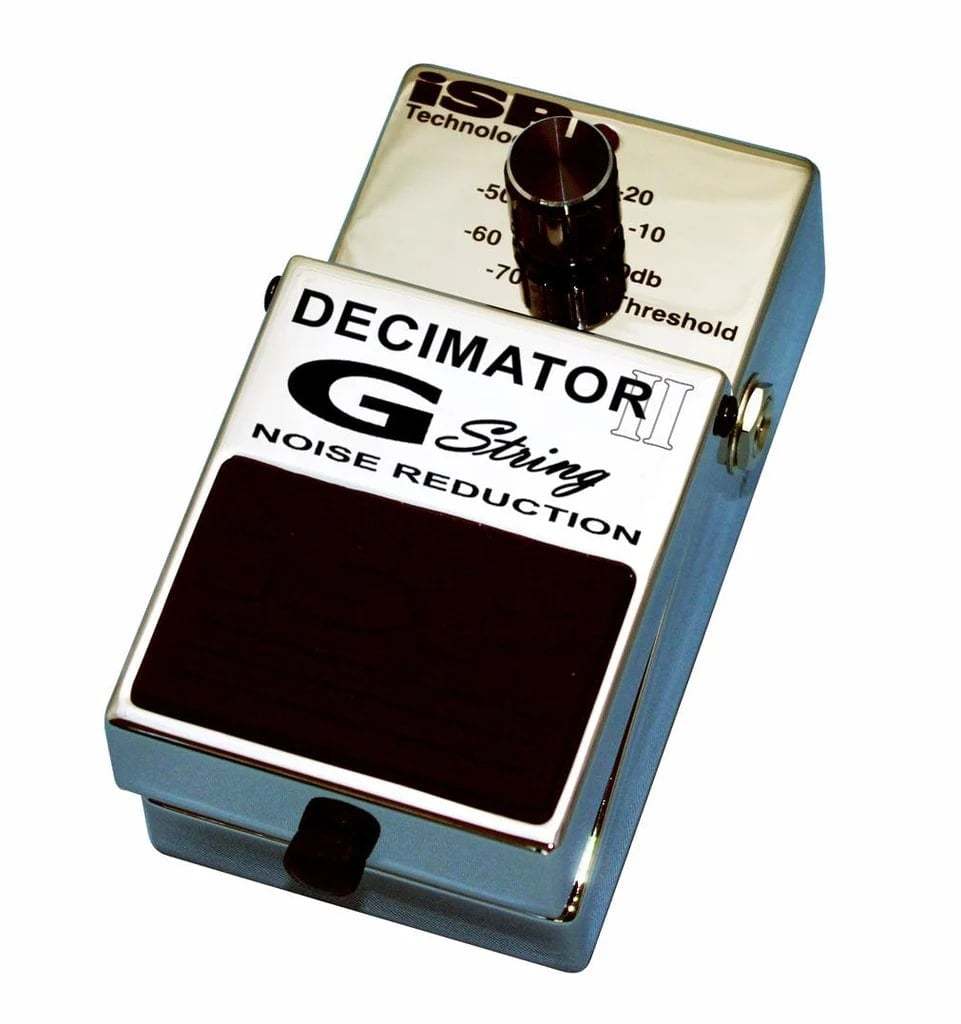iSP Decimator II G-String ノイズリダクション iSP Technologies Decimator II G-String Pedal Noise Reduction