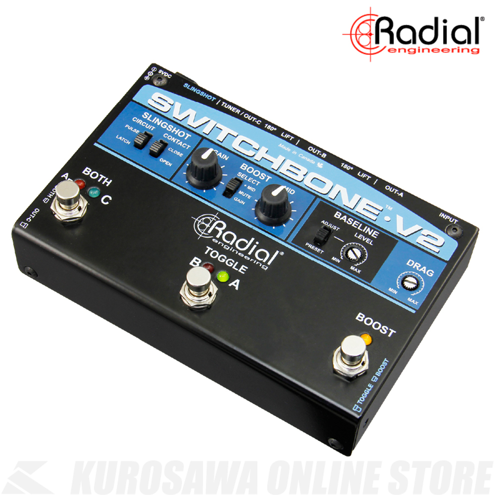 Radial Switchbone-V2 [アンプスイッチャー& ブースター]（新品）【楽器検索デジマート】