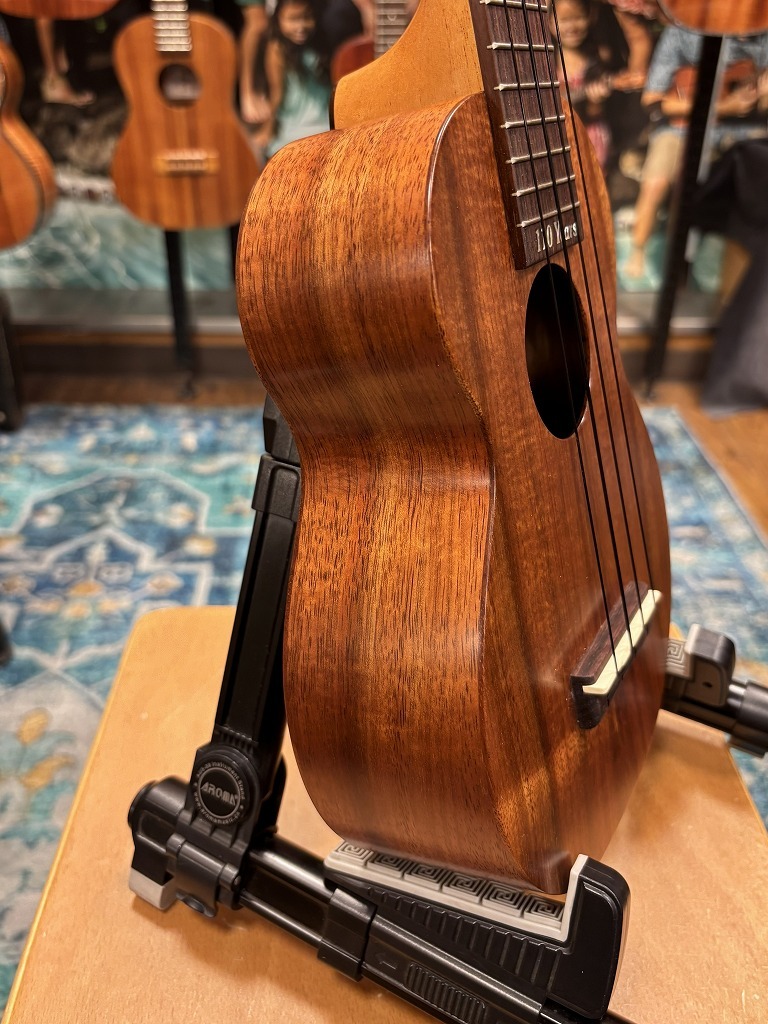 Kamaka HF-1L 110th【ソプラノ&ロングネック】【ハワイアンコア単板