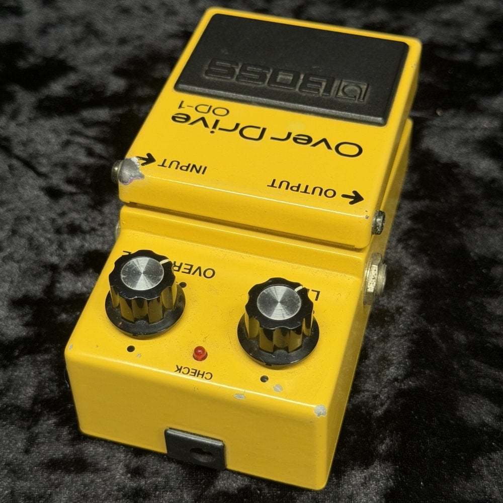 BOSS OD-1 Over Drive 銀ネジ / JRC4558D / #0100 / 1980年頃 (中古 BOSS OD-1 Over Drive 銀ネジ / JRC4558D / #0100 / 1980年頃 (中古