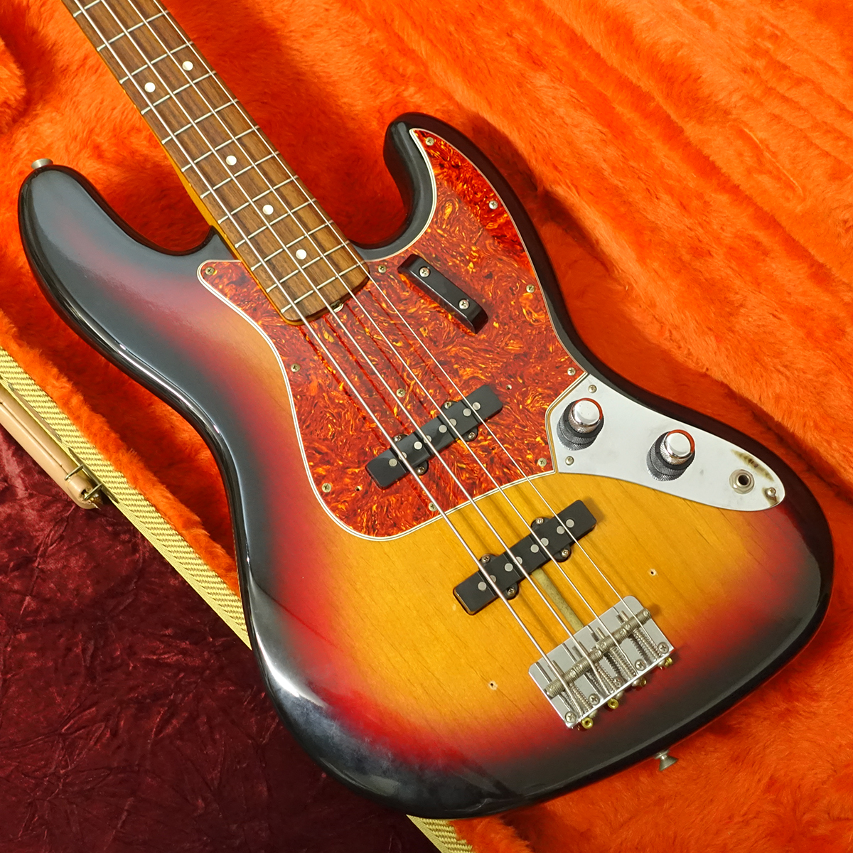 Fender American Vintage 62 Jazz Bass 3-Tone Sunburst 1990（中古