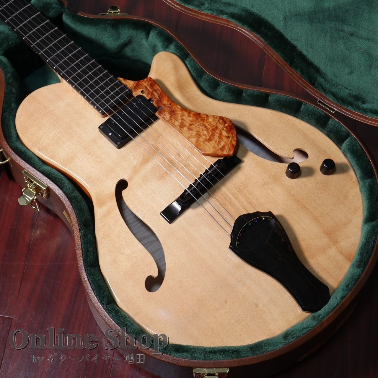 Nishgaki Guitars 2022 Arcus Archtop 1PU Natural（中古）【楽器検索 